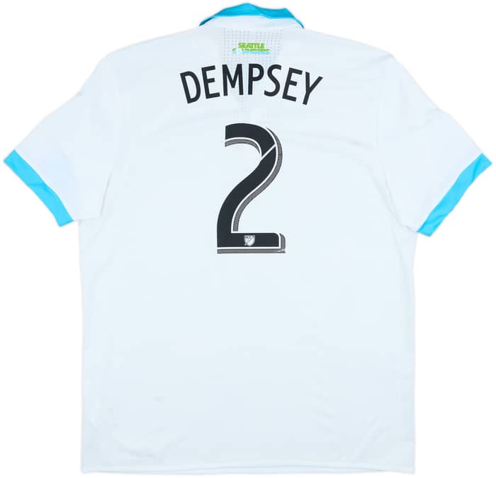 2017-18 Seattle Sounders Authentic Away Shirt Dempsey #2 - 6/10 - (XXL)