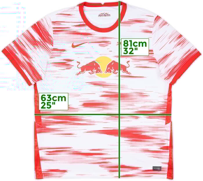 2021-22 RB Leipzig Home Shirt - 8/10 - (XXL)