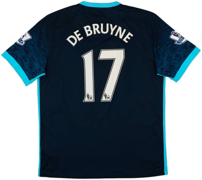 2015-16 Manchester City Away Shirt De Bruyne #17 - 5/10 - (L)