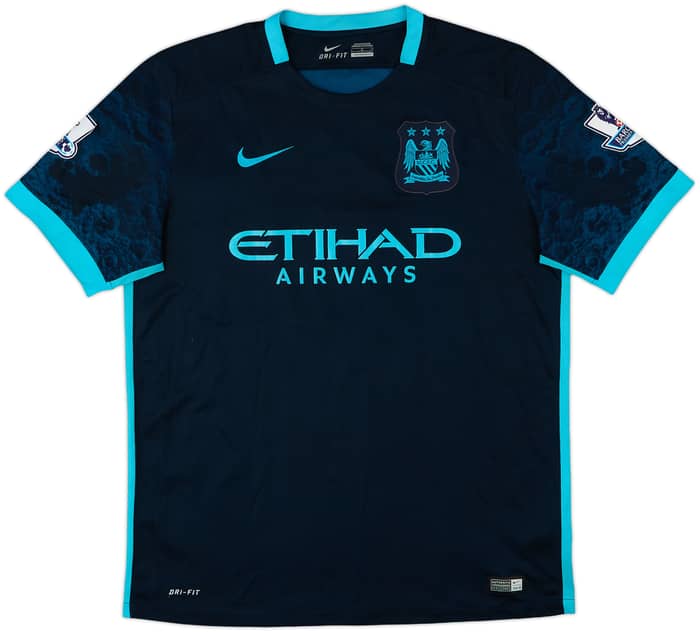2015-16 Manchester City Away Shirt De Bruyne #17 - 5/10 - (L)