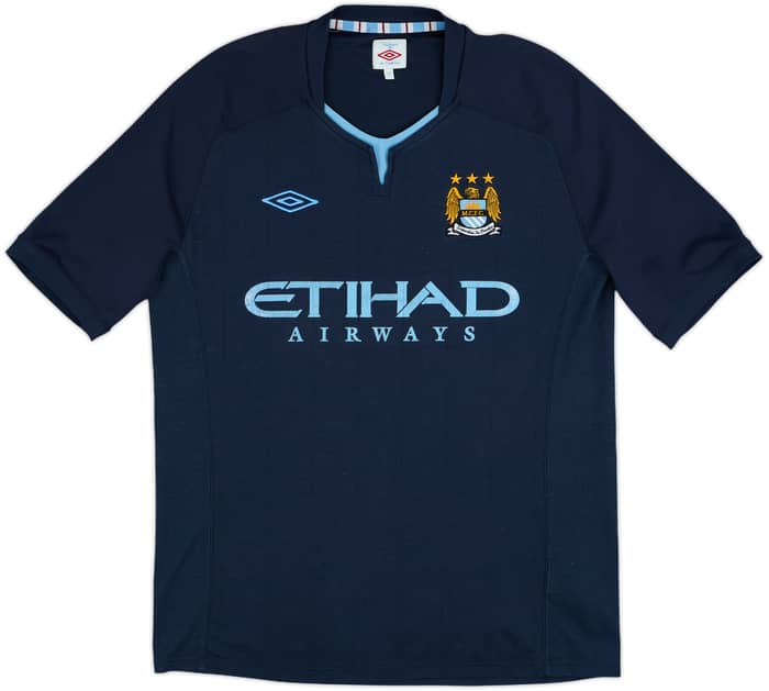 2010-12 Manchester City Away Shirt Silva #21 - 7/10 - (L)