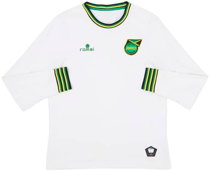 2016-17 Jamaica Romai Training L/S Shirt - 7/10 - (M)