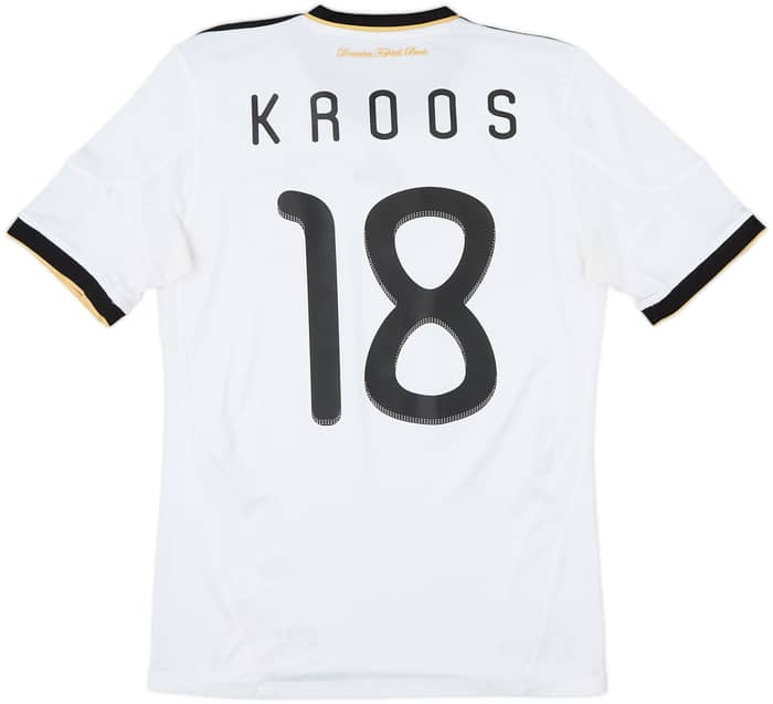 2010-11 Germany Home Shirt Kroos #18 - 6/10 - (S)