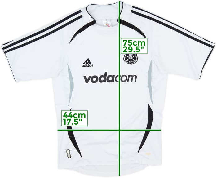 2006-07 Orlando Pirates Away Shirt - 6/10 - (M)