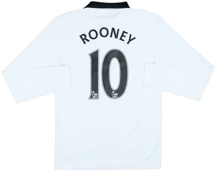 2014-15 Manchester United Away L/S Shirt Rooney #10 - 8/10 - (S)