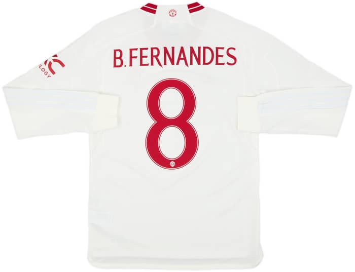 2023-24 Manchester United Third L/S Shirt B.Fernandes #8 (S)