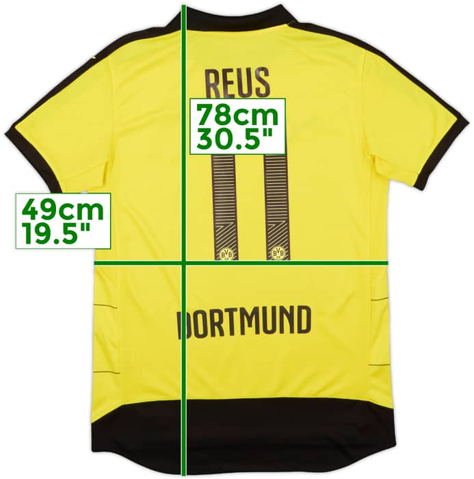2015-16 Borussia Dortmund Home Shirt Reus #11 - 6/10 - (M)