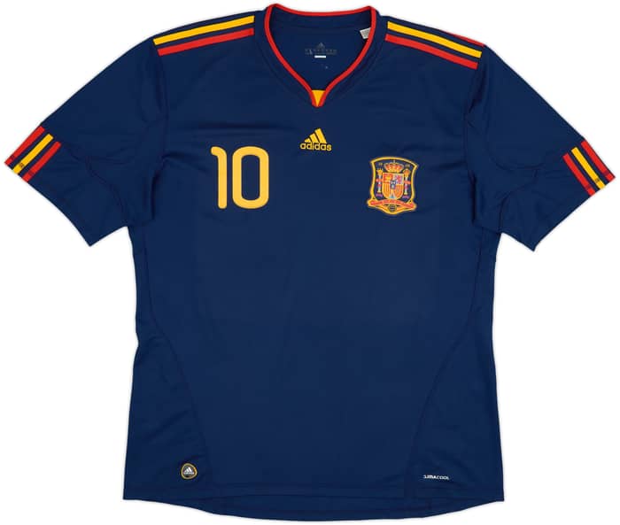 2010-11 Spain Away Shirt Fabregas #10 - 8/10 - (XL)