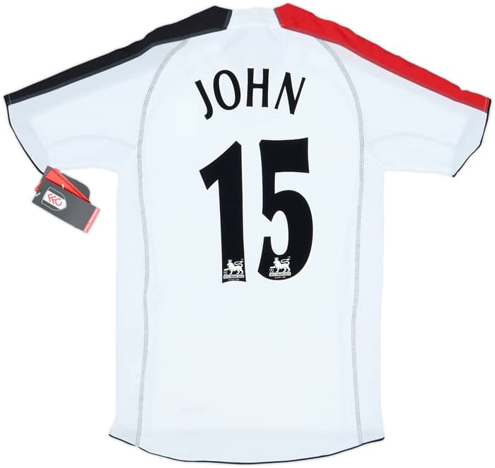 2005-06 Fulham Home Shirt John #15 (S)