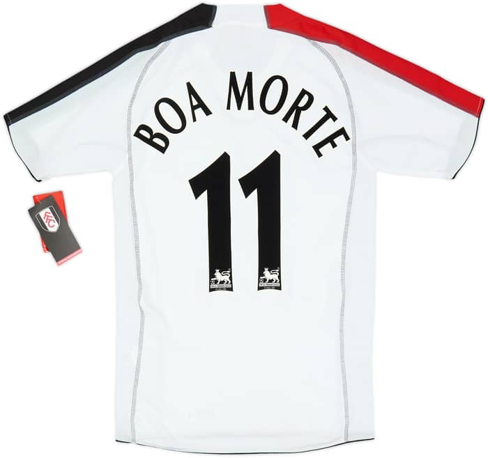 2005-06 Fulham Home Shirt Boa Morte #11 (S)