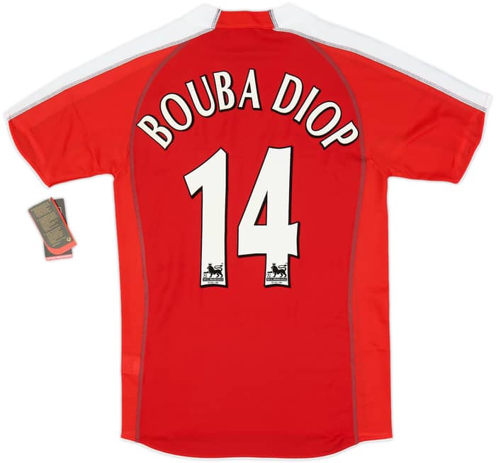 2005-06 Fulham Away Shirt Bouba Diop #14 (M)