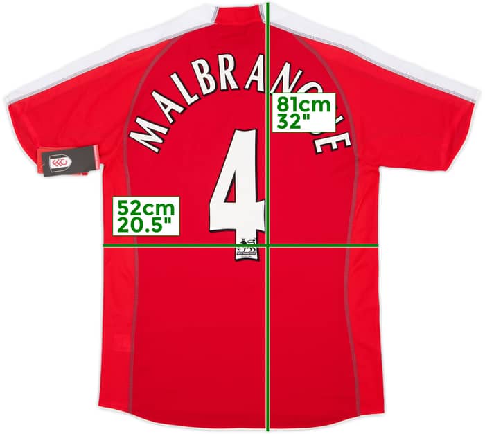 2005-06 Fulham Away Shirt Malbranque #4 (L)