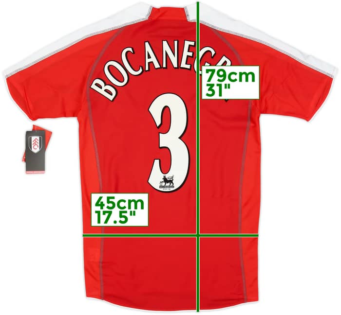 2005-06 Fulham Away Shirt Bocanegra #3 (S)