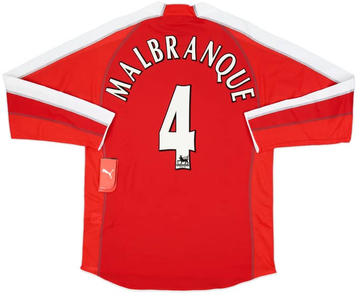 2005-06 Fulham Away L/S Shirt Malbranque #4 (XL)