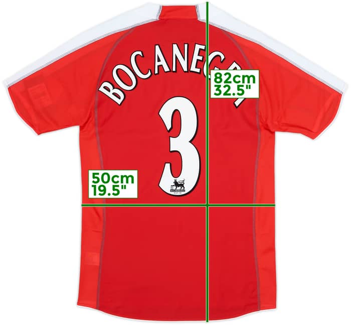 2005-06 Fulham Away Shirt Bocanegra #3 (M)