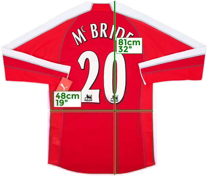 2005-06 Fulham Away L/S Shirt McBride #20 (M)