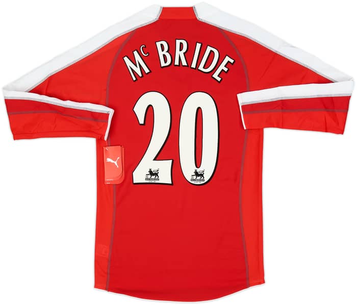2005-06 Fulham Away L/S Shirt McBride #20 (S)