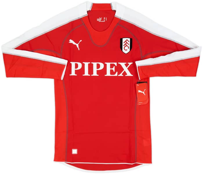 2005-06 Fulham Away L/S Shirt McBride #20 (S)