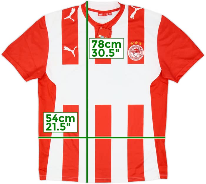 2009-10 Olympiakos Home Shirt (M)