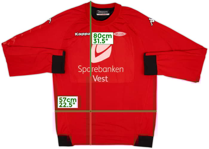 2007 Brann Kappa Training L/S Shirt - 7/10 - (XXL)