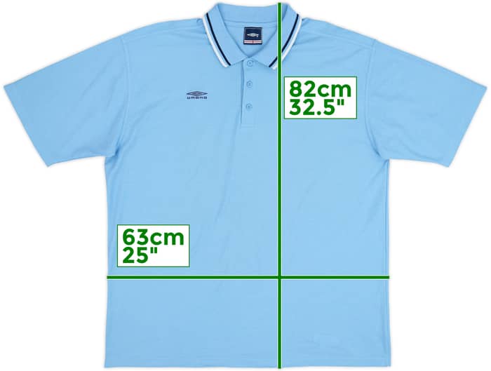 2002-04 England Umbro Polo Shirt - 8/10 - (XXL)