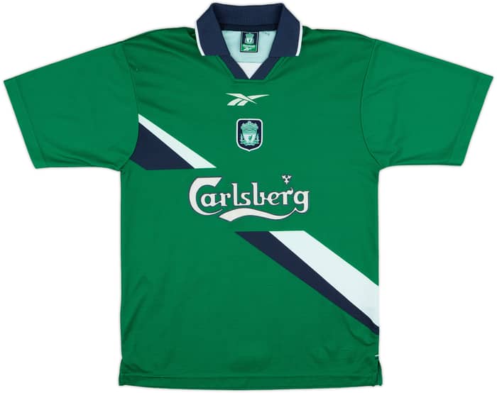 1999-00 Liverpool Away Shirt Gerrard #28 - 7/10 - (S)