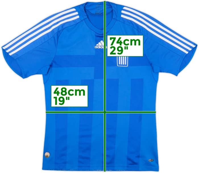 2008-09 Greece Home Shirt - 8/10 - (M)