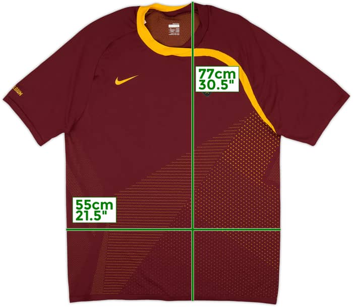 2008-09 Belgium Nike Player Issue Training Shirt - 9/10 - (XL)