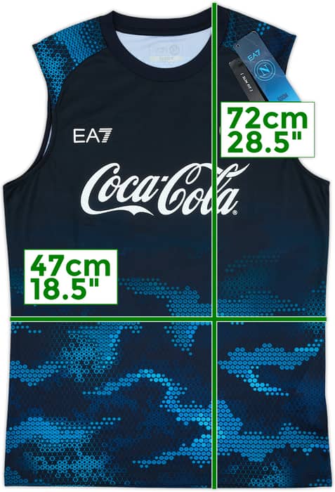 Chaleco de entrenamiento Napoli EA7 2024-25 (M)