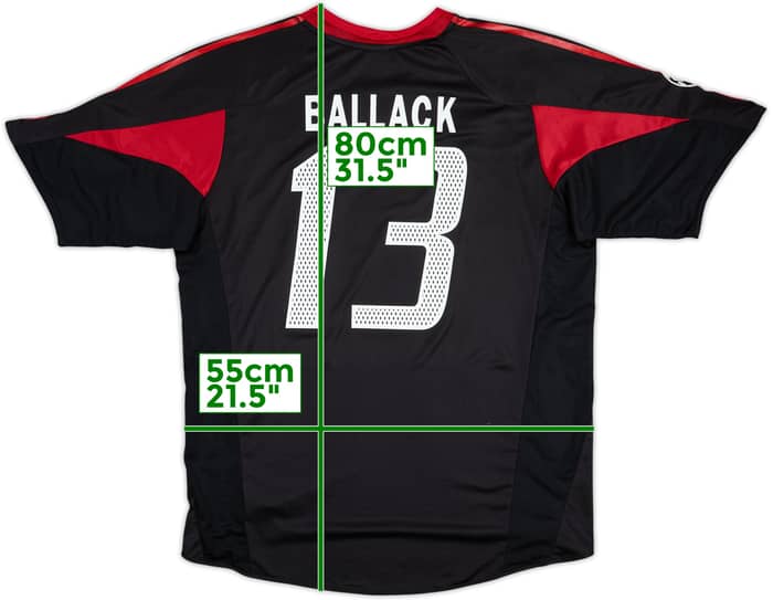 2004-05 Bayern Munich Third Shirt Ballack #13 - 6/10 - (L)