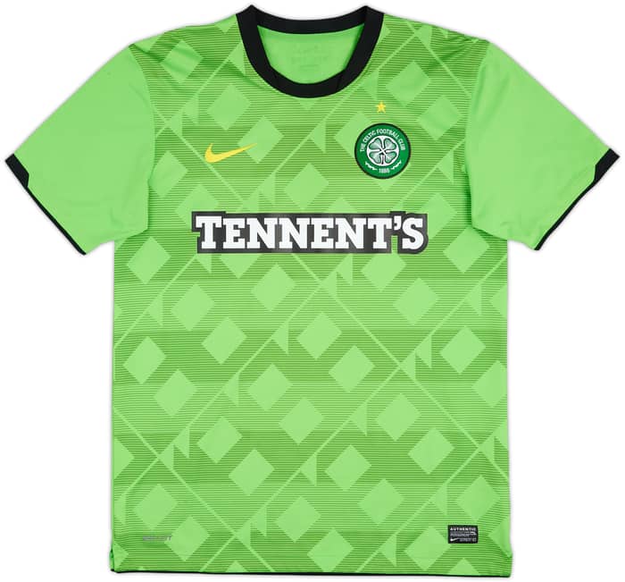 2010-11 Celtic Away Shirt Brown #8 - 8/10 - (M)