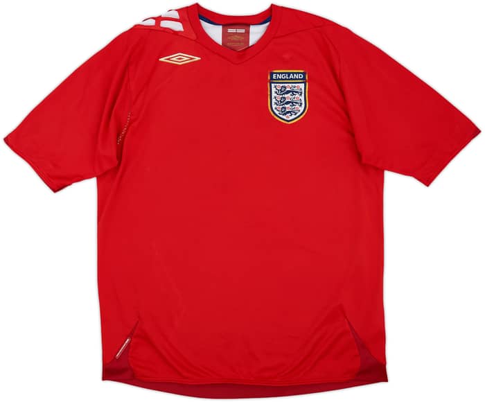 2006-08 England Away Shirt - 4/10 - (L)