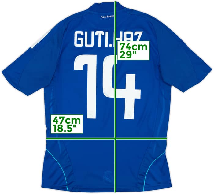 2008-09 Real Madrid Away Shirt Guti. Haz #14 - 6/10 - (M)