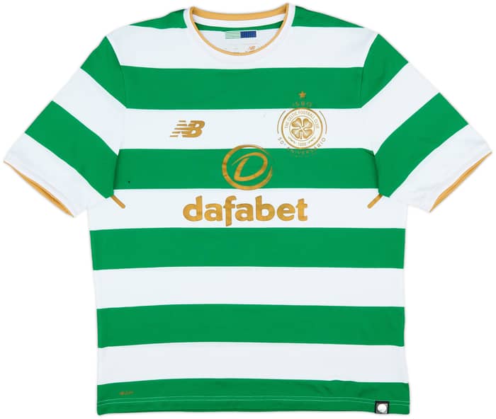2017-18 Celtic 'Lisbon Lions 50th Anniversary' Home Shirt - 5/10 - (M)