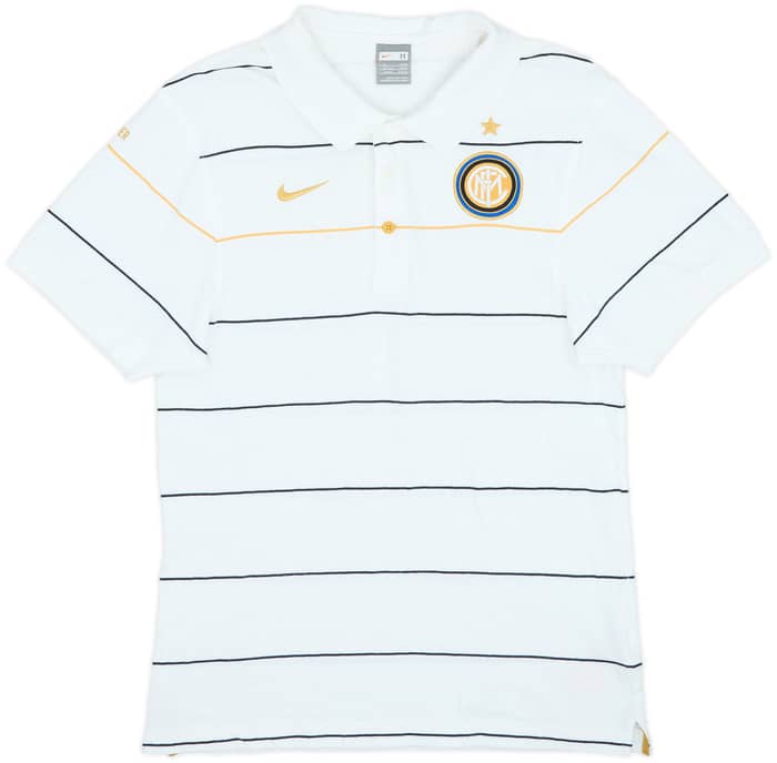 2009-10 Inter Milan Nike Polo Shirt - 8/10 - (M)