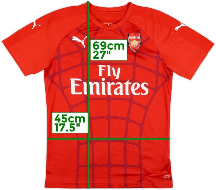 2015-16 Arsenal Puma Training Shirt - 6/10 - (M)