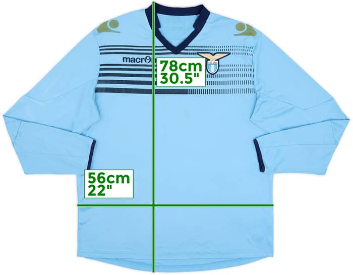 2013-14 Lazio Macron Training L/S Shirt - 5/10 - (XL)