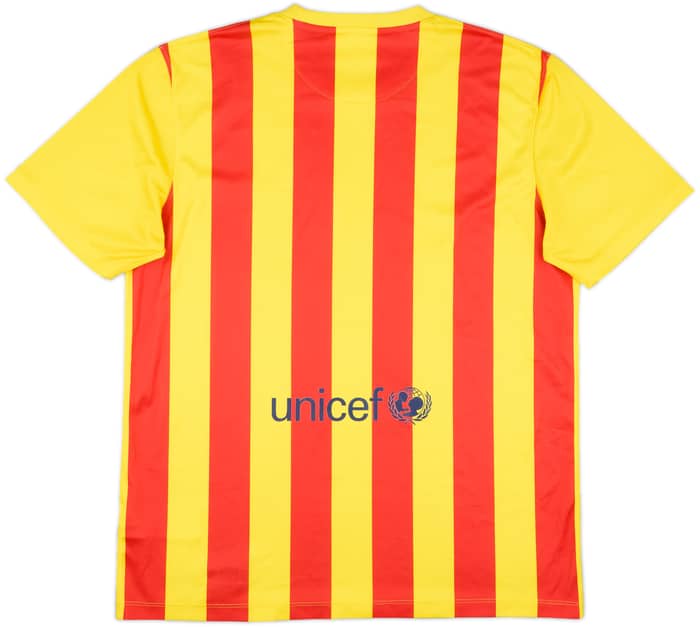 2013-15 Barcelona Basic Away Shirt - 5/10 - (L)