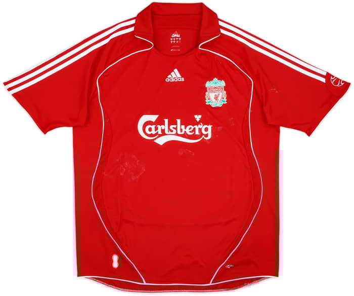 2006-08 Liverpool Home Shirt - 5/10 - (XL)