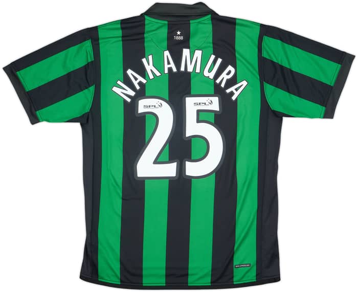 2006-08 Celtic Away Shirt Nakamura #25 - 6/10 - (L)