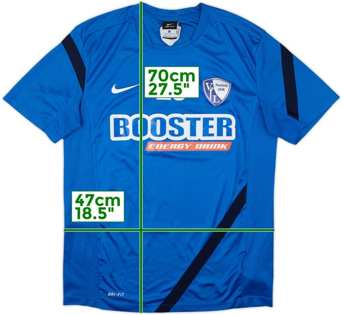 2013-14 VFL Bochum Player Issue Nike Training Shirt #25 - 8/10 - (M)
