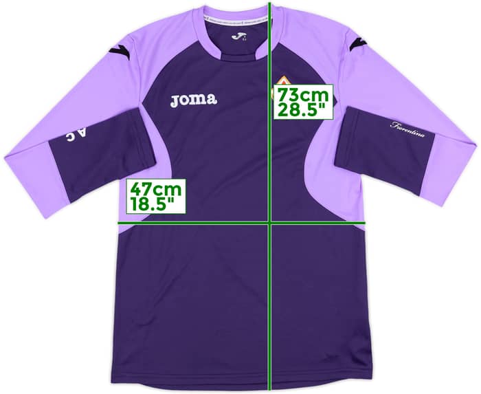 2013-14 Fiorentina Joma Training L/S Shirt - 8/10 - (S)