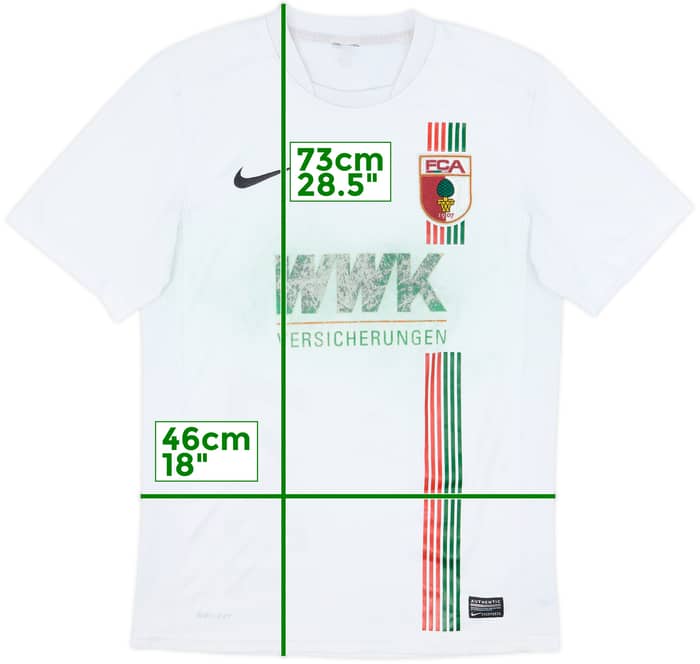 2015-16 Augsburg Home Shirt - 4/10 - (S)