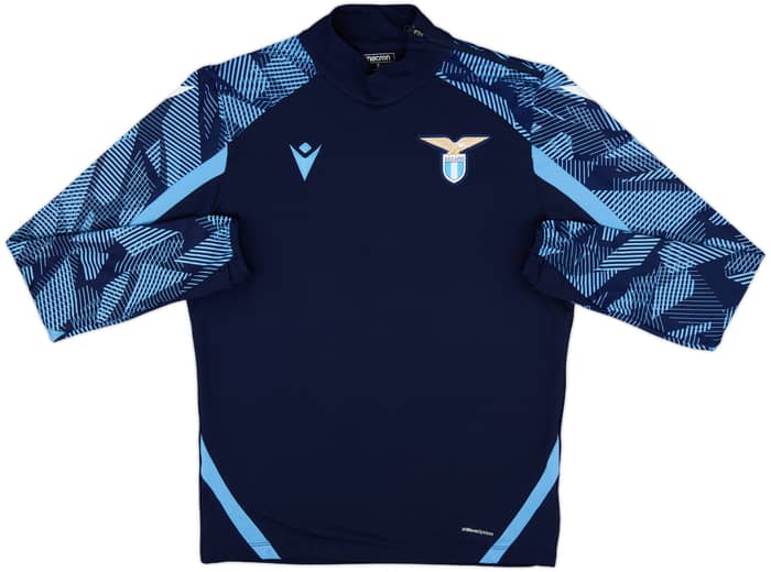 2019-20 Lazio Macron 1/4 Zip Drill Top - 9/10 - (S)