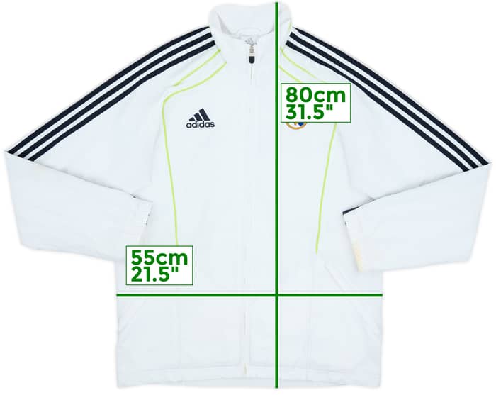 2010-11 Real Madrid adidas Track Jacket - 5/10 - (M)