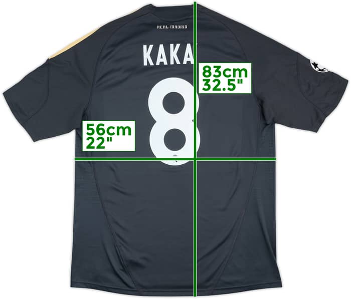 2009-10 Real Madrid Third Shirt Kaka #8 - 8/10 - (XL)