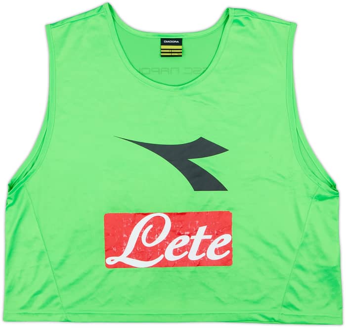2008-09 Napoli Diadora Training Bib - 5/10 - (L)