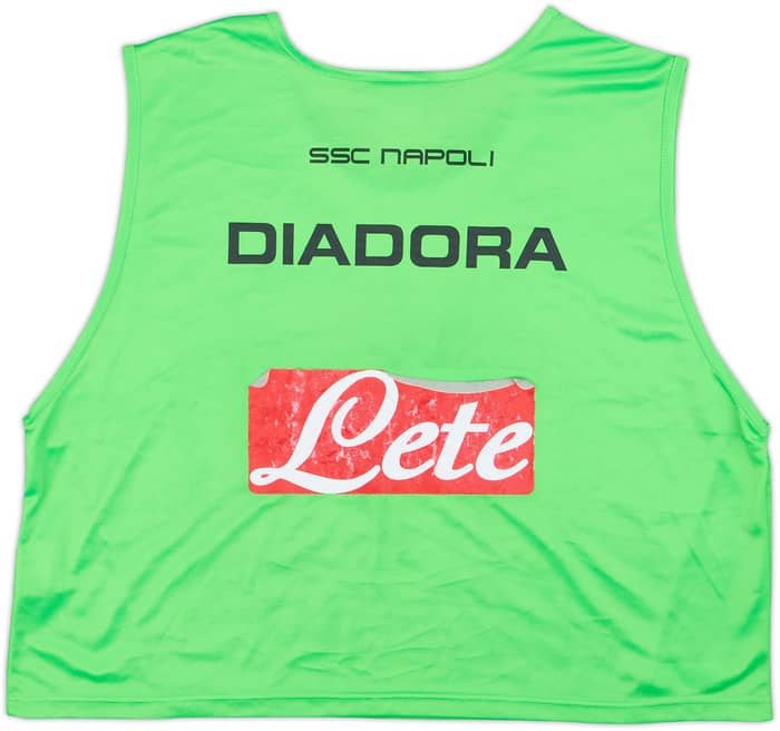 2008-09 Napoli Diadora Training Bib - 5/10 - (L)