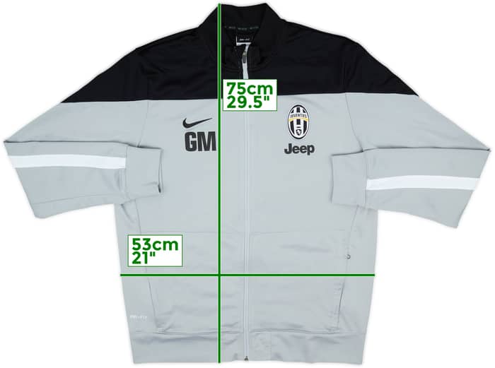 2013-14 Juventus Nike Staff Issue Track Jacket GM - 8/10 - (L)