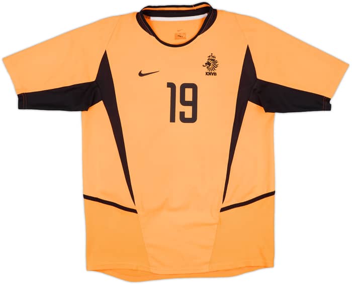 2002-04 Netherlands Home Shirt Robben #19 - 8/10 - (XL.Boys)